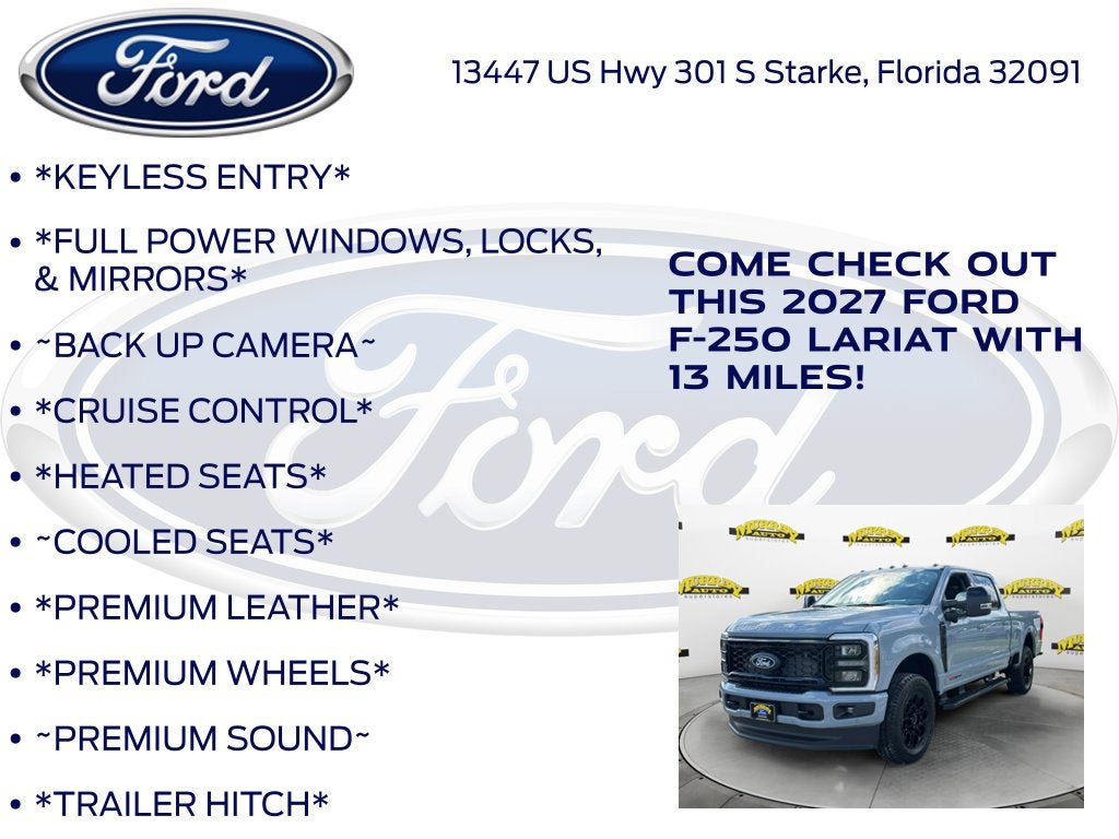 2027 Ford F-250SD Lariat 608A