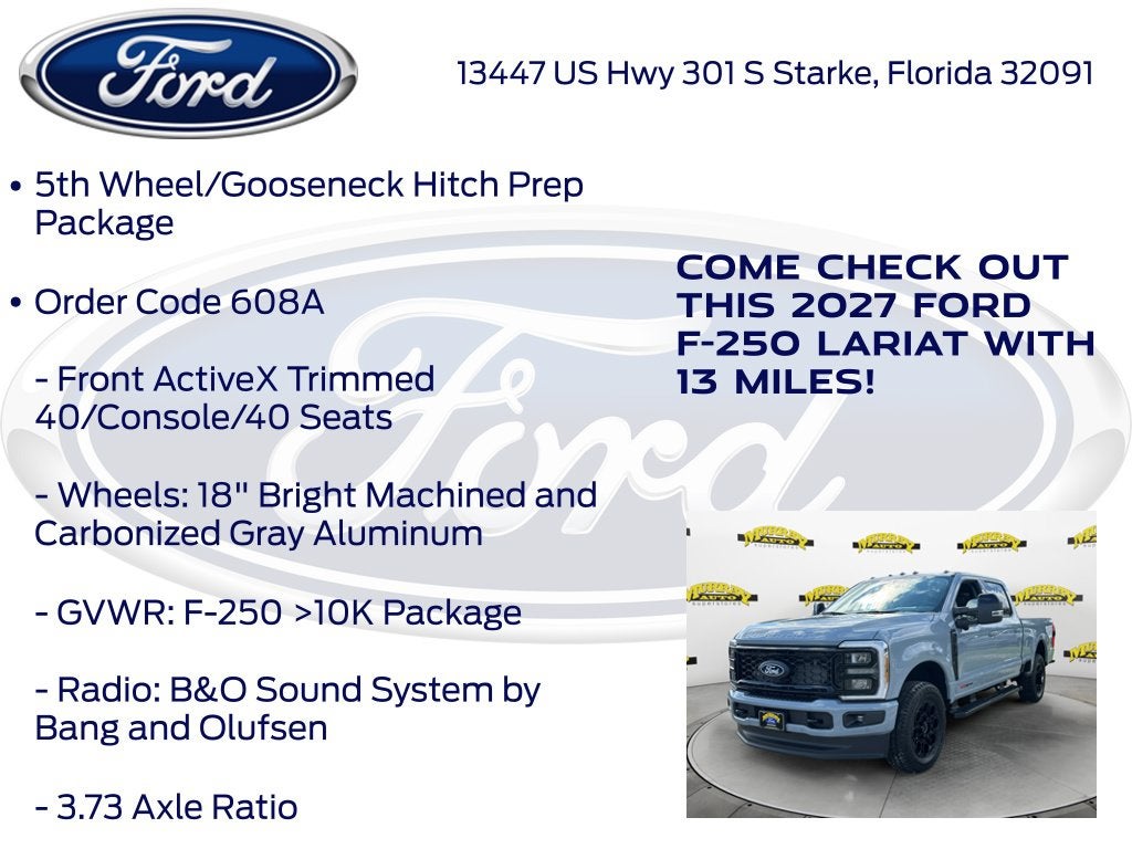 2027 Ford F-250SD Lariat 608A