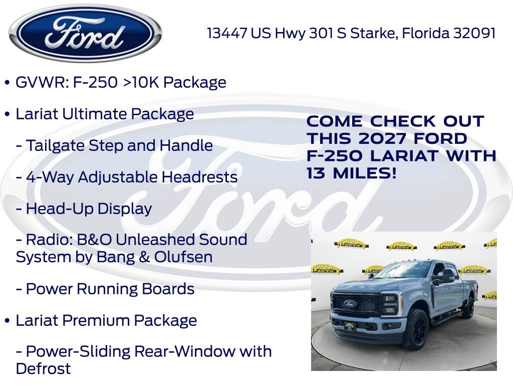 2027 Ford F-250SD Lariat 608A