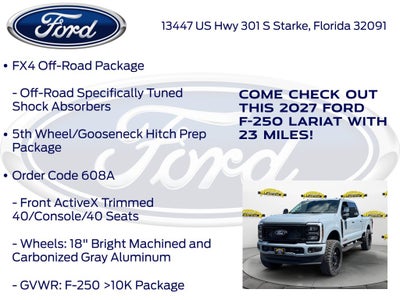 2027 Ford F-250SD Lariat 608A
