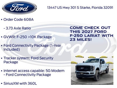 2027 Ford F-250SD Lariat 608A