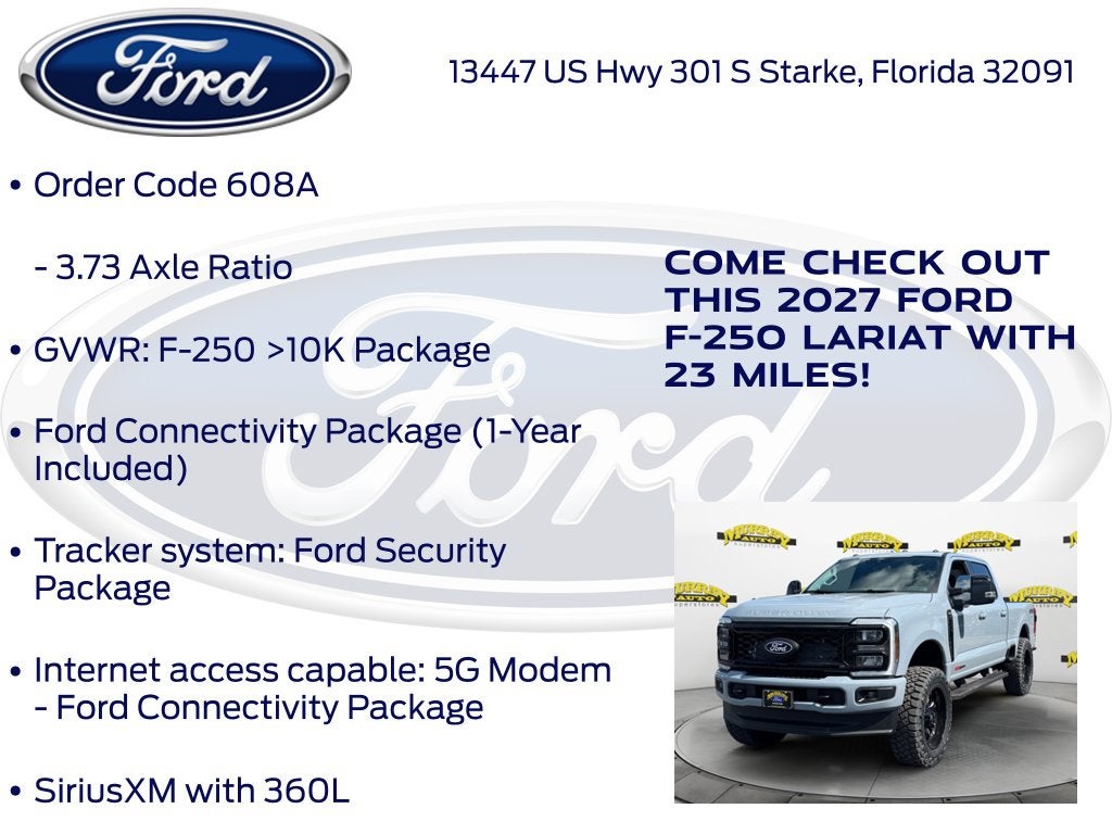 2027 Ford F-250SD Lariat 608A