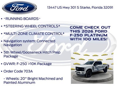2026 Ford F-250SD Platinum 703A