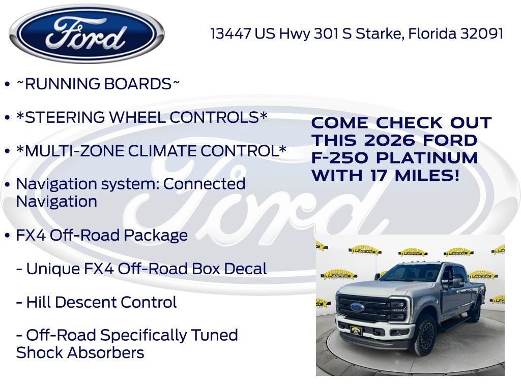2026 Ford F-250SD Platinum 703A