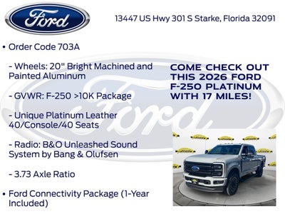 2026 Ford F-250SD Platinum 703A