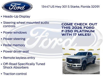 2026 Ford F-250SD Platinum 703A