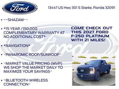 2027 Ford F-250SD Platinum 703A