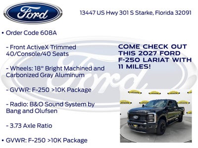 2027 Ford F-250SD Lariat 608A