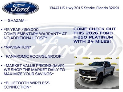 2026 Ford F-250SD Platinum 703A