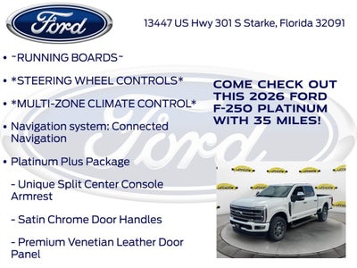 2026 Ford F-250SD Platinum 703A