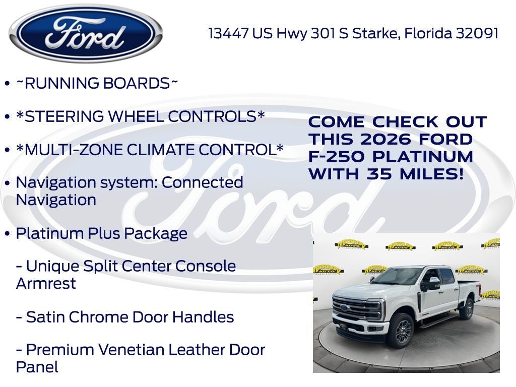 2026 Ford F-250SD Platinum 703A