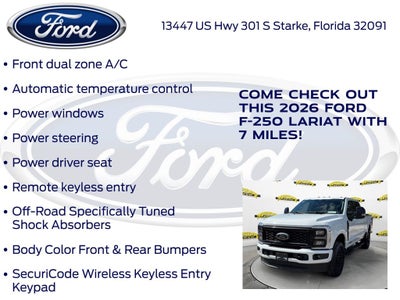 2026 Ford F-250SD Lariat 608A