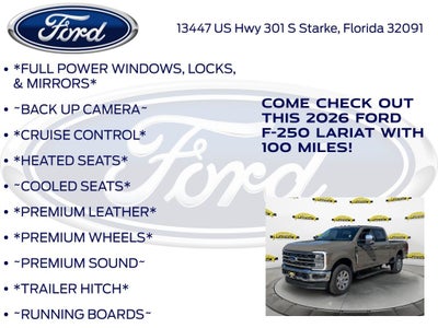 2026 Ford F-250SD Lariat 608A