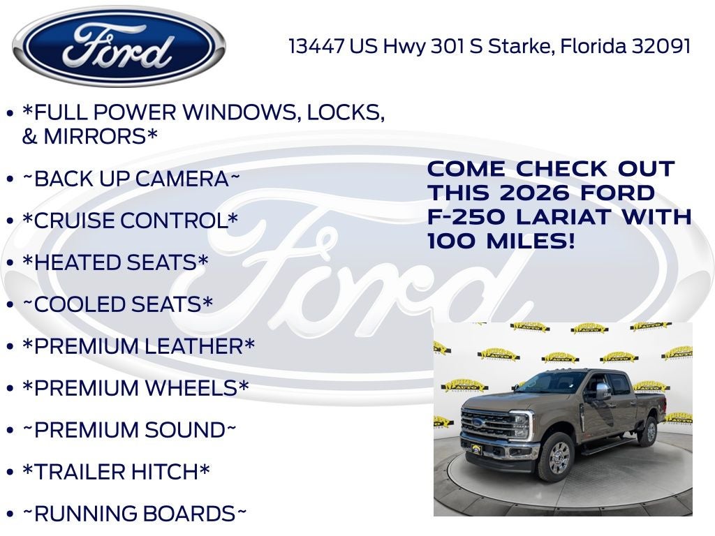 2026 Ford F-250SD Lariat 608A