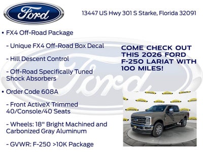 2026 Ford F-250SD Lariat 608A