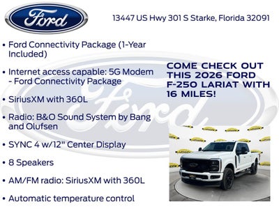 2026 Ford F-250SD Lariat 608A