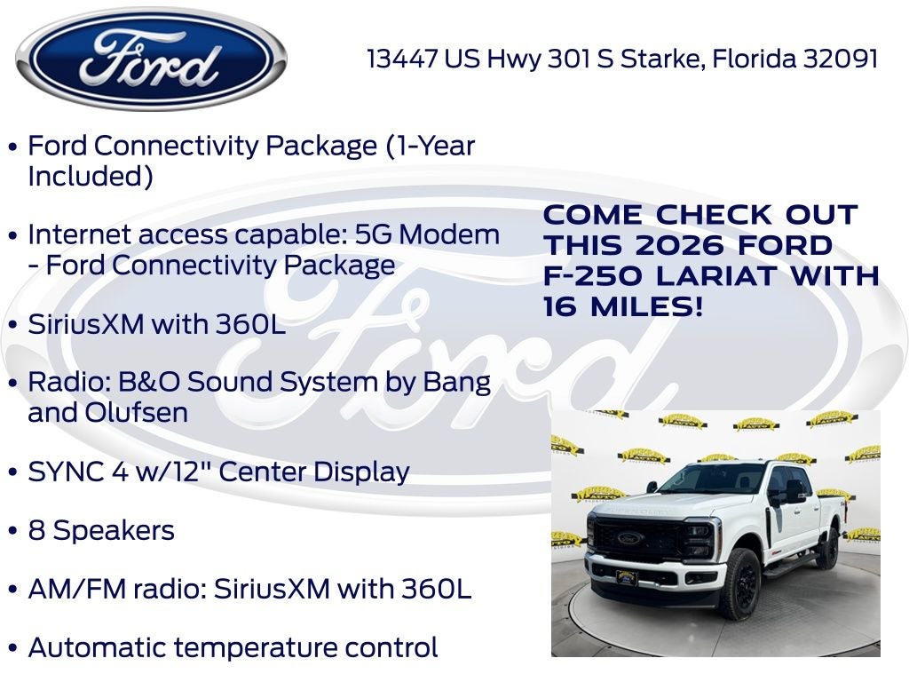2026 Ford F-250SD Lariat 608A