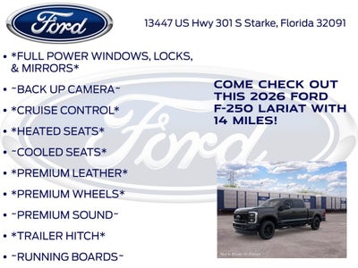 2026 Ford F-250SD Lariat 608A