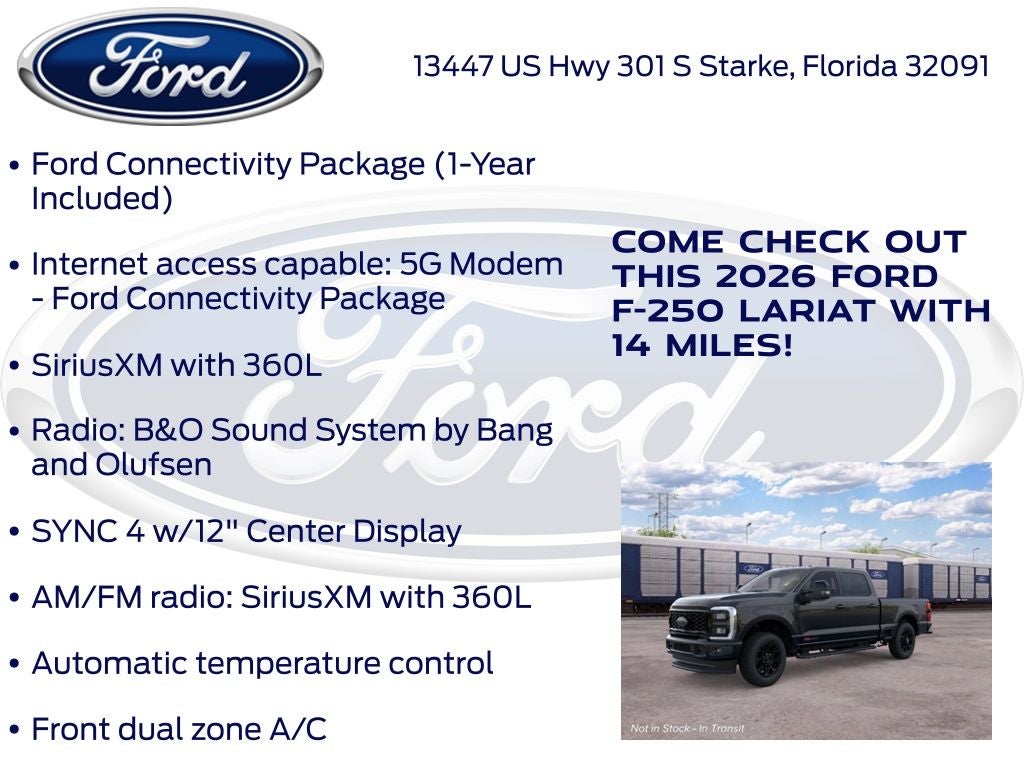 2026 Ford F-250SD Lariat 608A