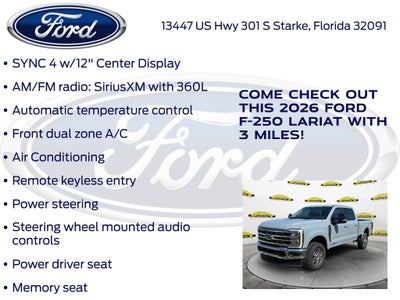 2026 Ford F-250SD Lariat 608A