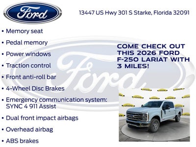 2026 Ford F-250SD Lariat 608A