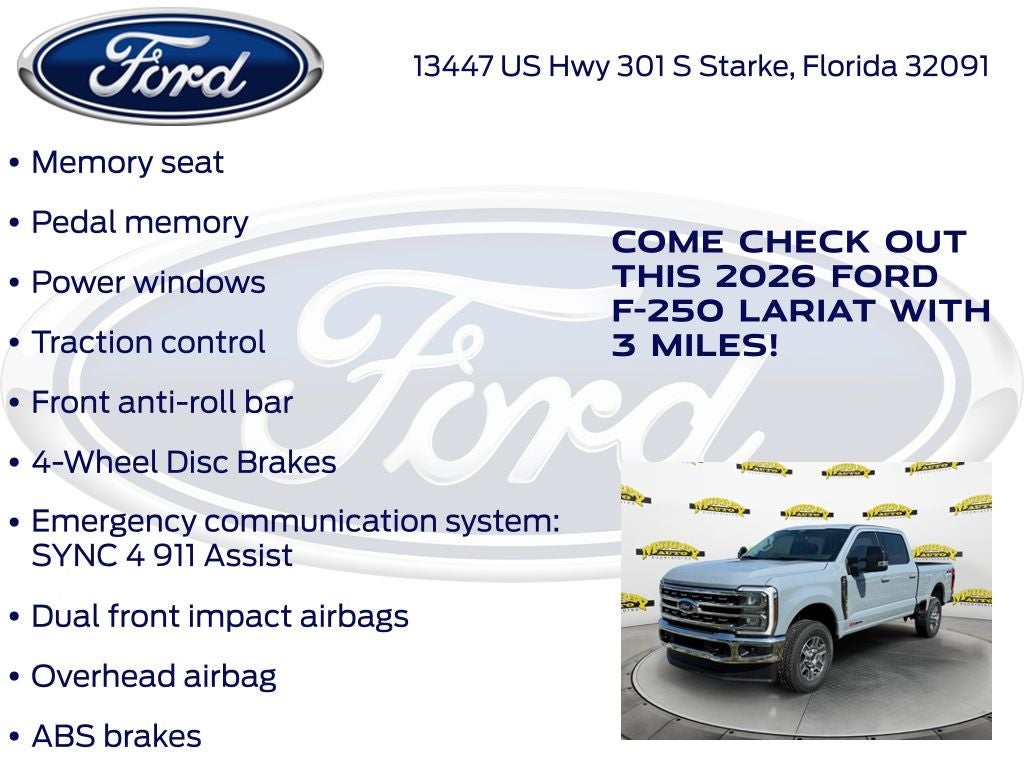 2026 Ford F-250SD Lariat 608A