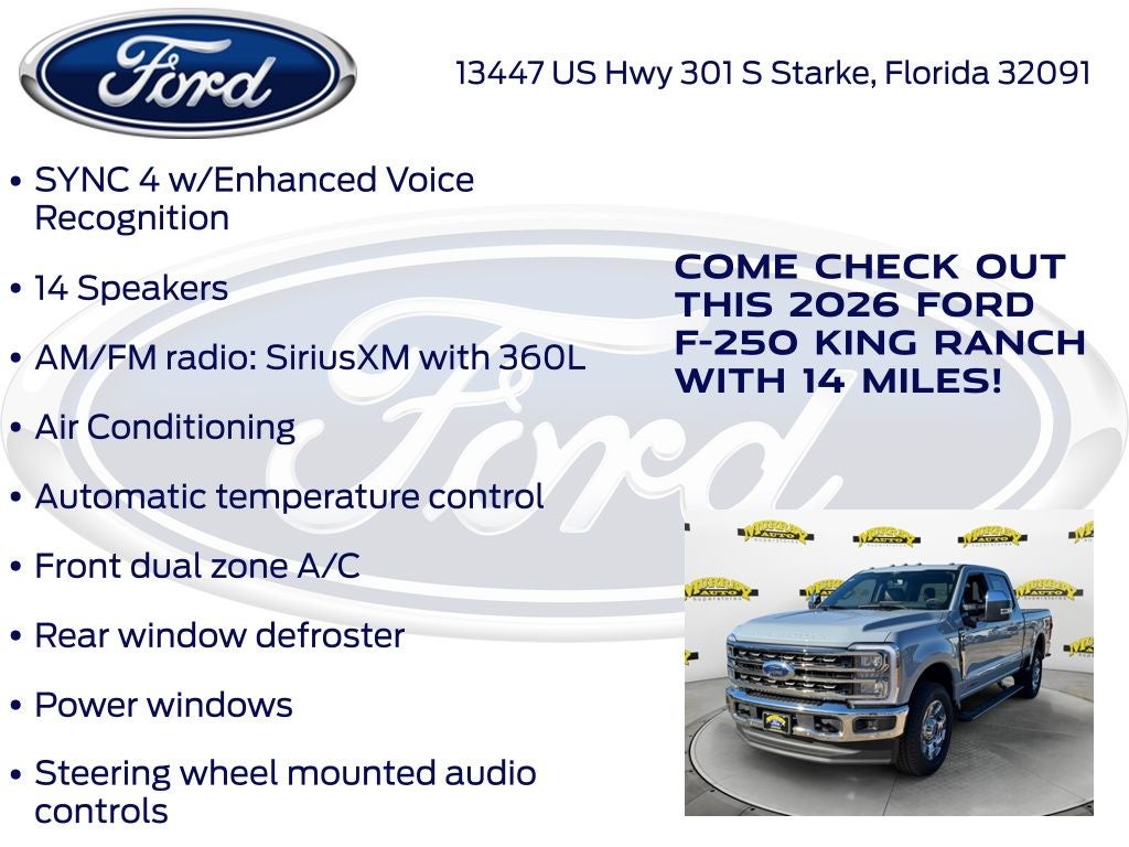 2026 Ford F-250SD King Ranch 700A
