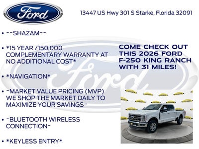 2026 Ford F-250SD King Ranch 700A
