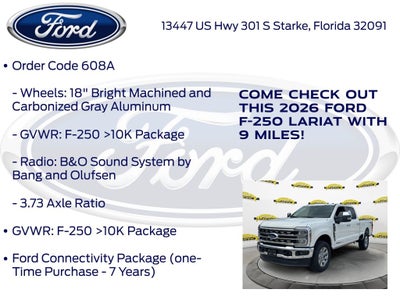 2026 Ford F-250SD Lariat 608A
