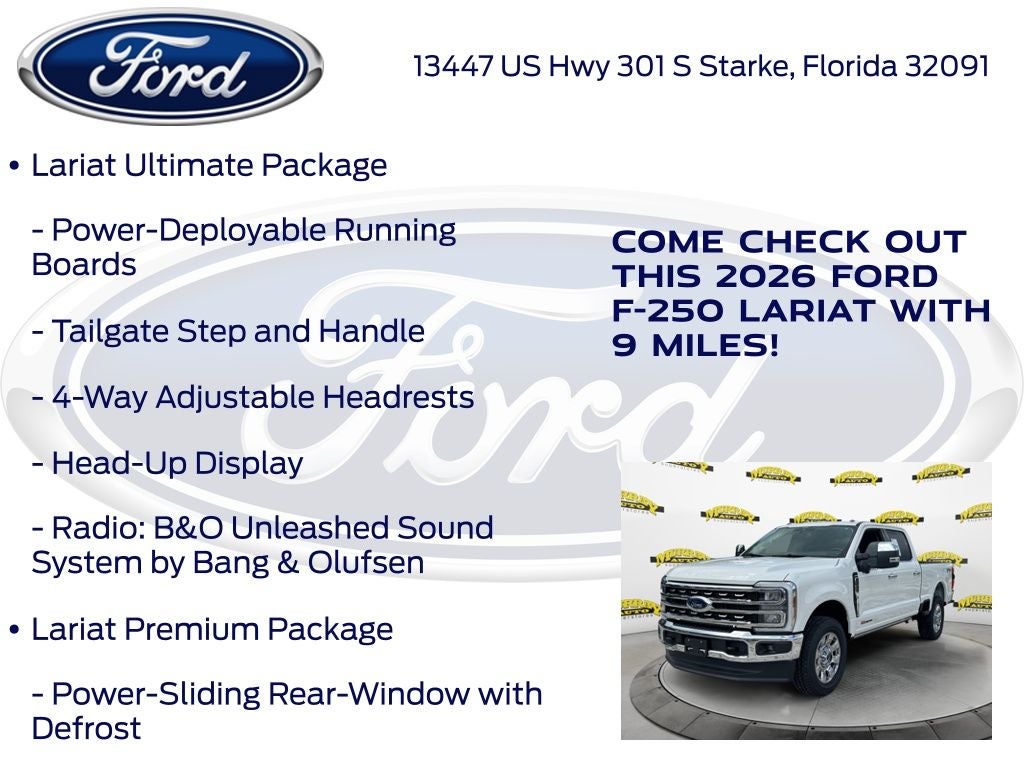 2026 Ford F-250SD Lariat 608A