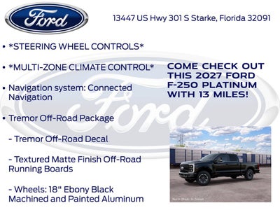 2027 Ford F-250SD Platinum 703A