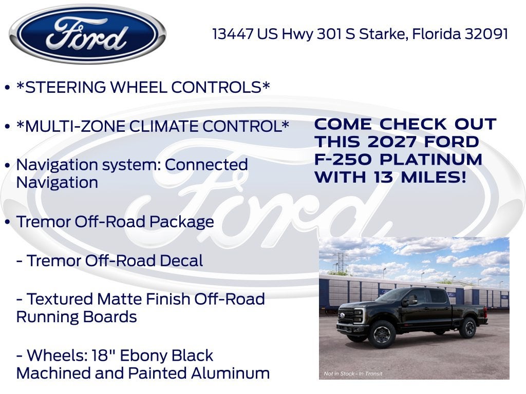 2027 Ford F-250SD Platinum 703A