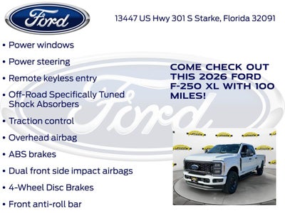 2026 Ford F-250SD XL 600A