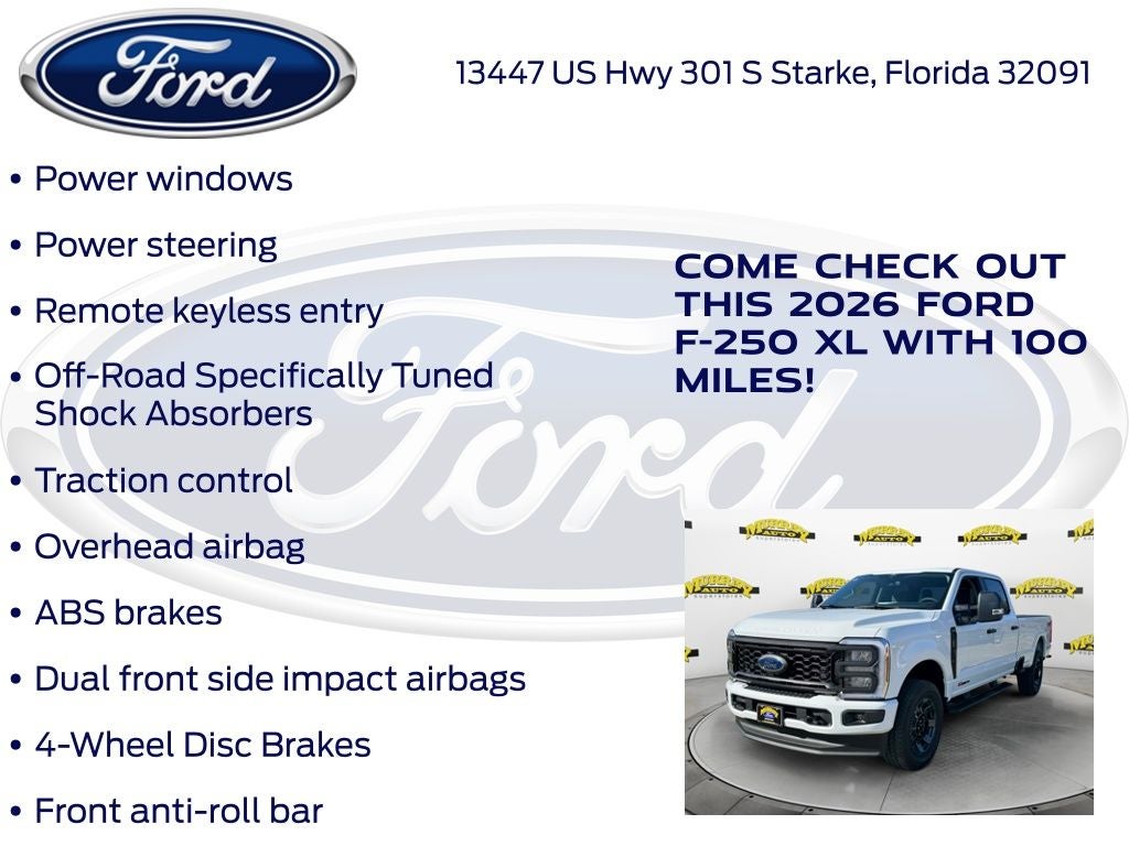 2026 Ford F-250SD XL 600A