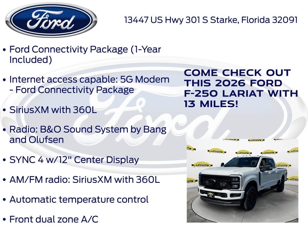 2026 Ford F-250SD Lariat 608A