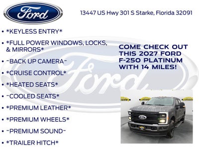 2027 Ford F-250SD Platinum 703A