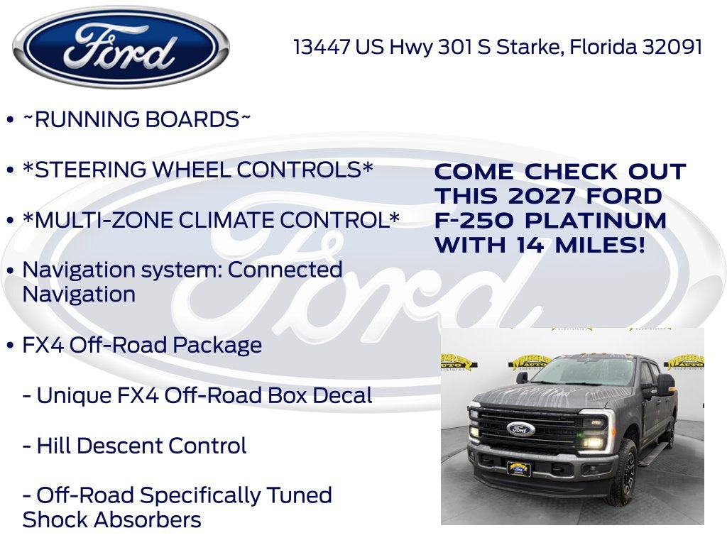 2027 Ford F-250SD Platinum 703A