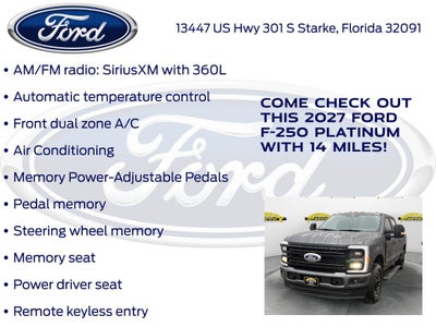 2027 Ford F-250SD Platinum 703A