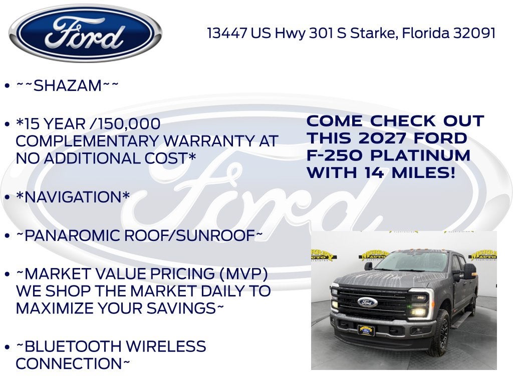 2027 Ford F-250SD Platinum 703A