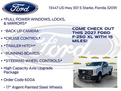 2027 Ford F-250SD XL 600A