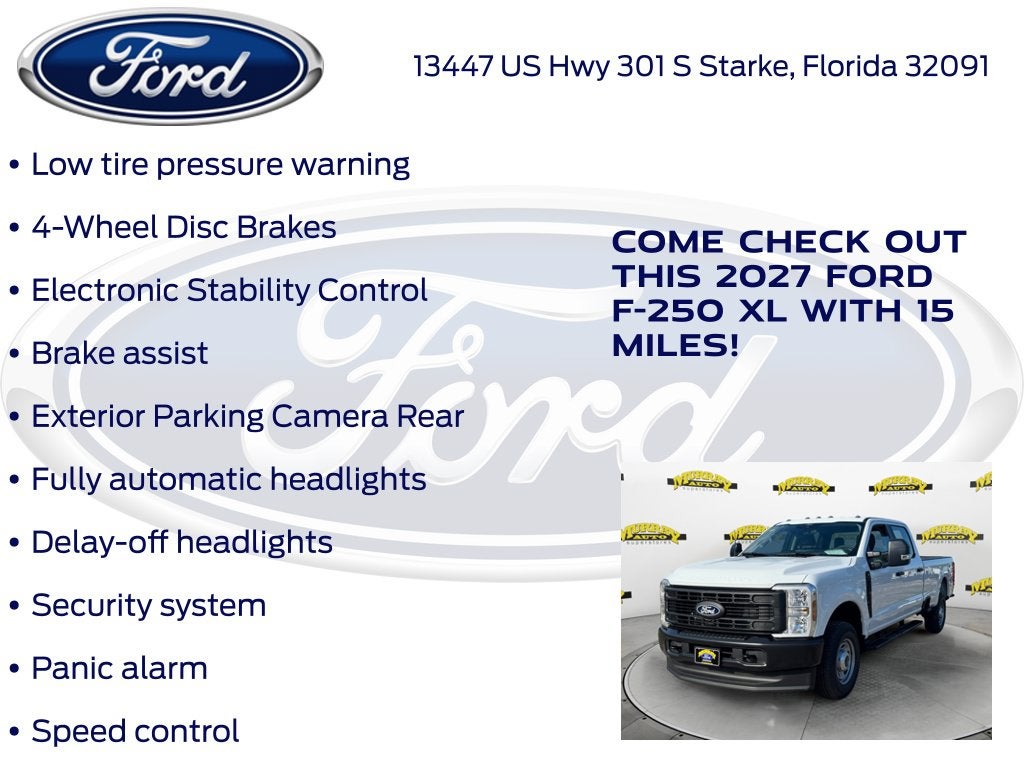 2027 Ford F-250SD XL 600A