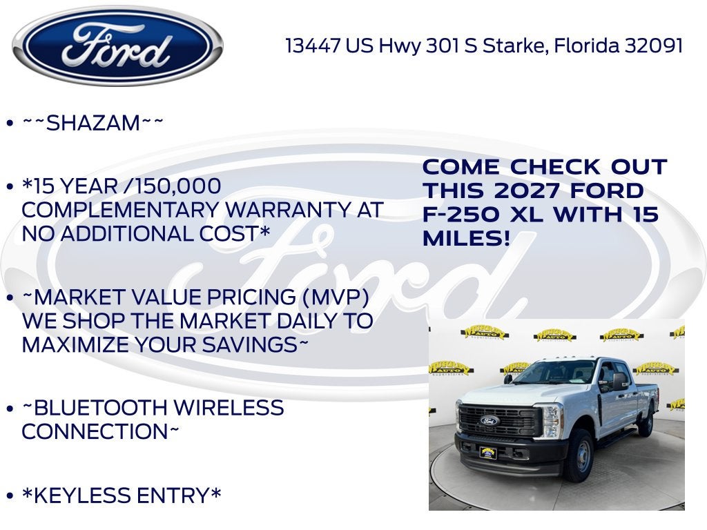 2027 Ford F-250SD XL 600A