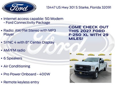 2027 Ford F-250SD XL 600A