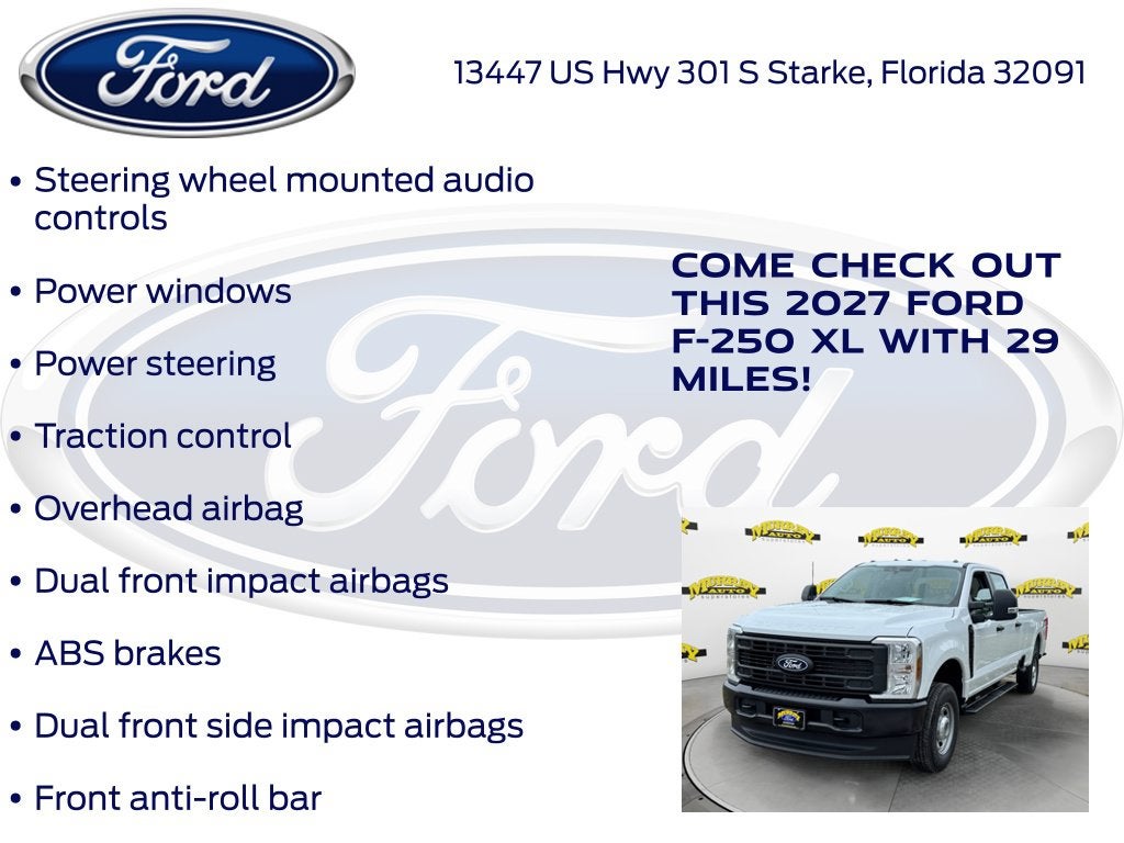 2027 Ford F-250SD XL 600A