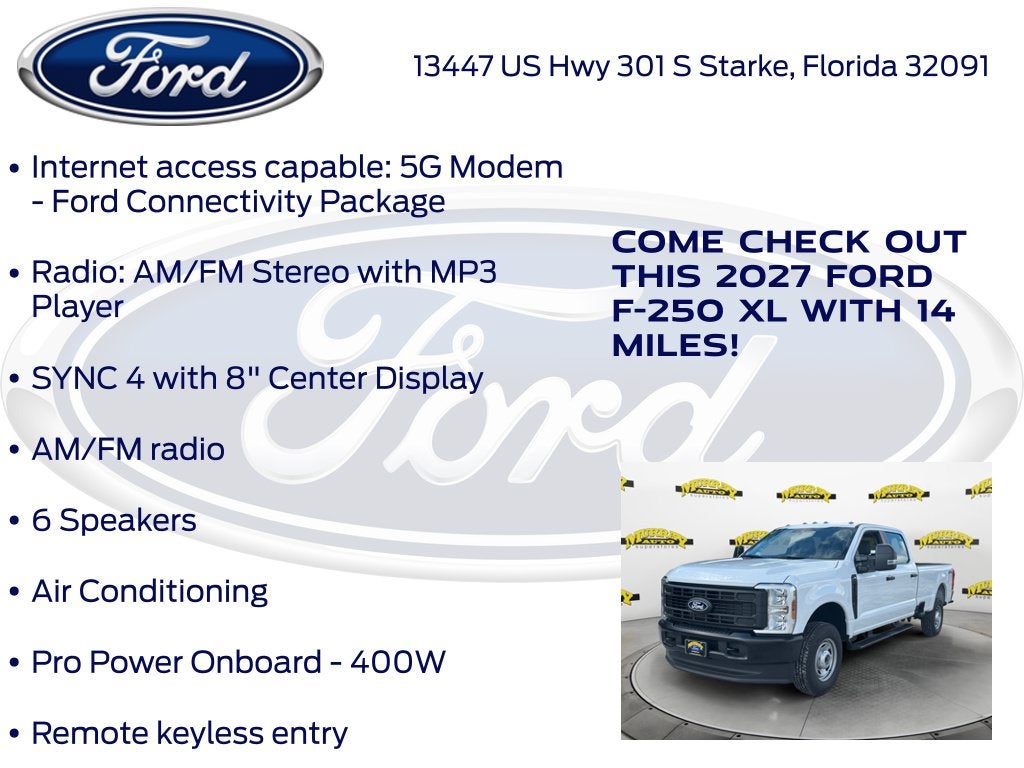 2027 Ford F-250SD XL 600A