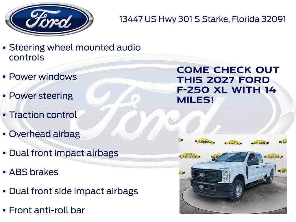 2027 Ford F-250SD XL 600A