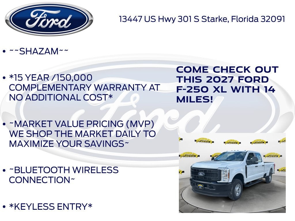 2027 Ford F-250SD XL 600A