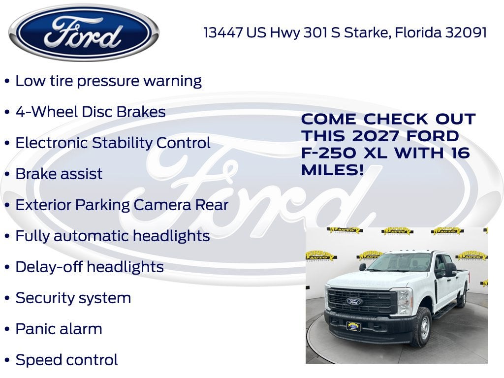 2027 Ford F-250SD XL 600A