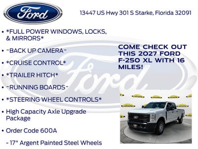2027 Ford F-250SD XL 600A