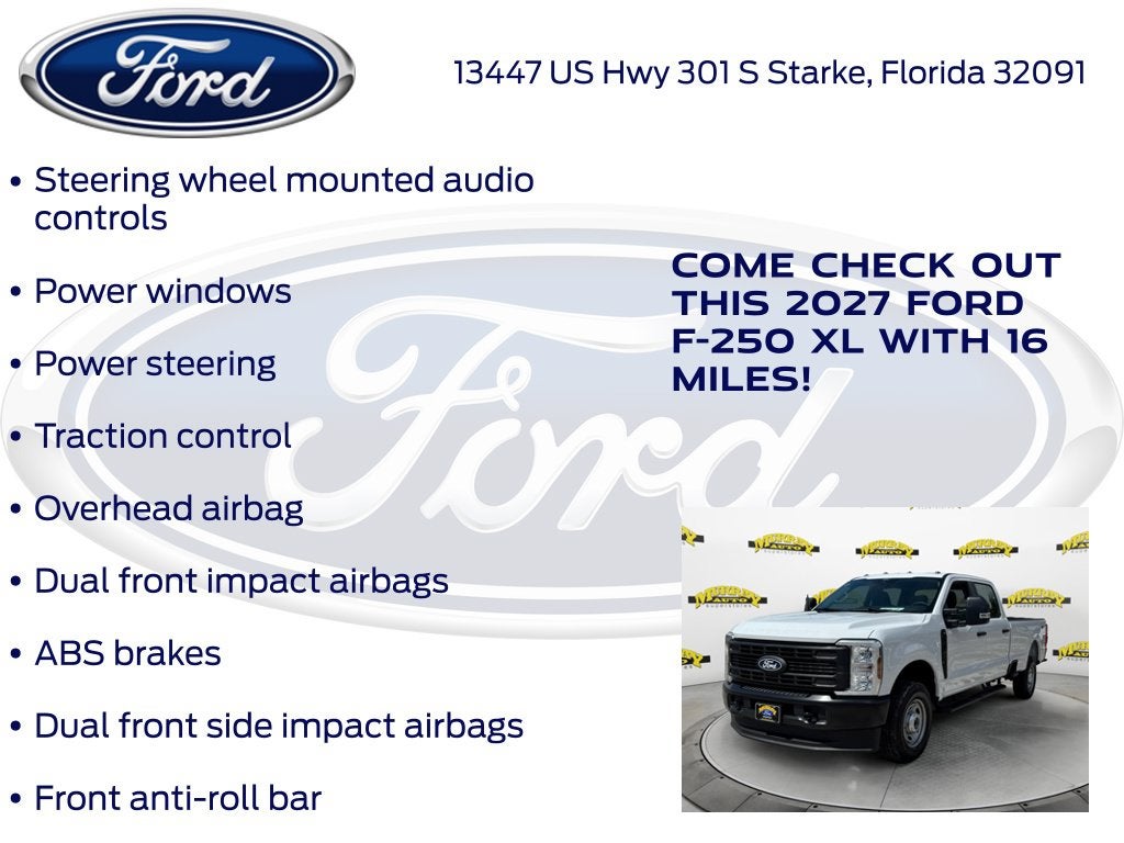2027 Ford F-250SD XL 600A